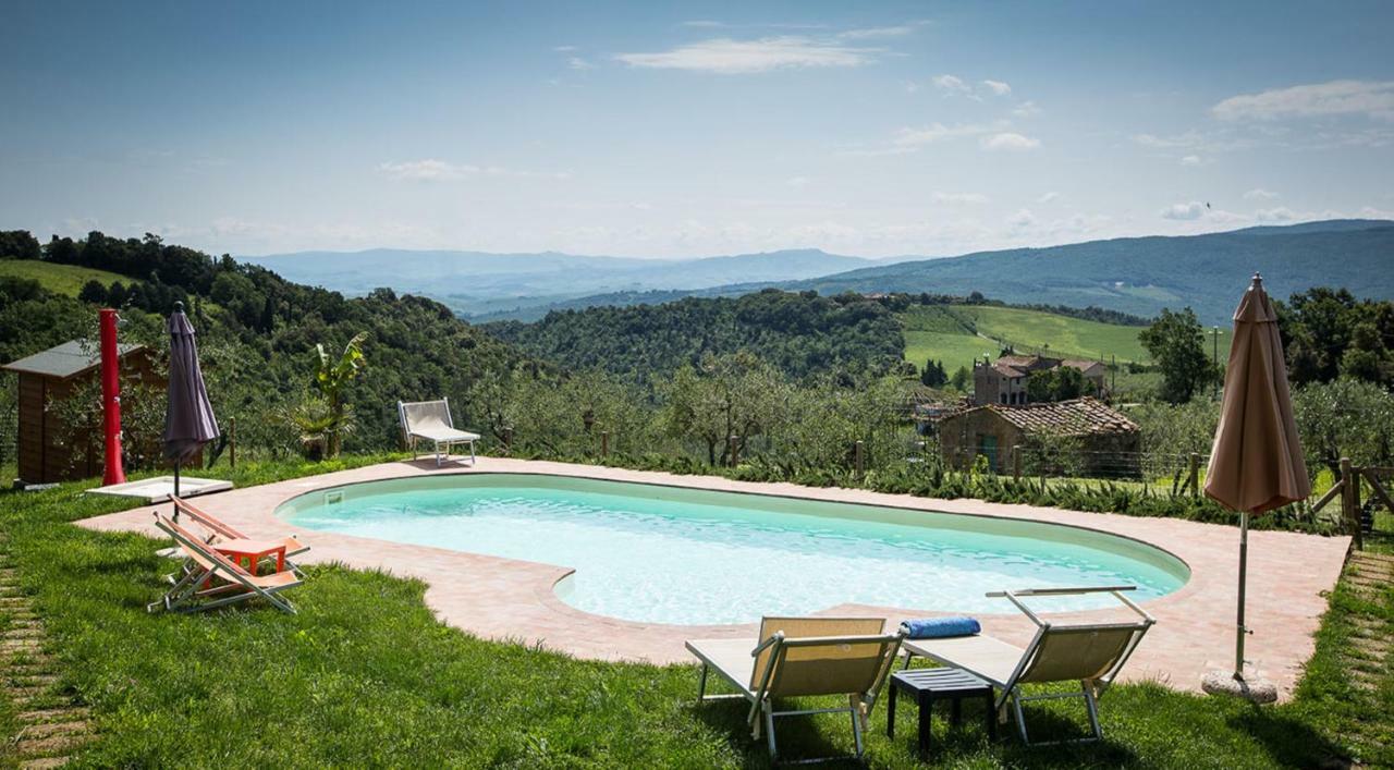 Villa Borgo Pie' Di Gamboi Chianni Exterior foto